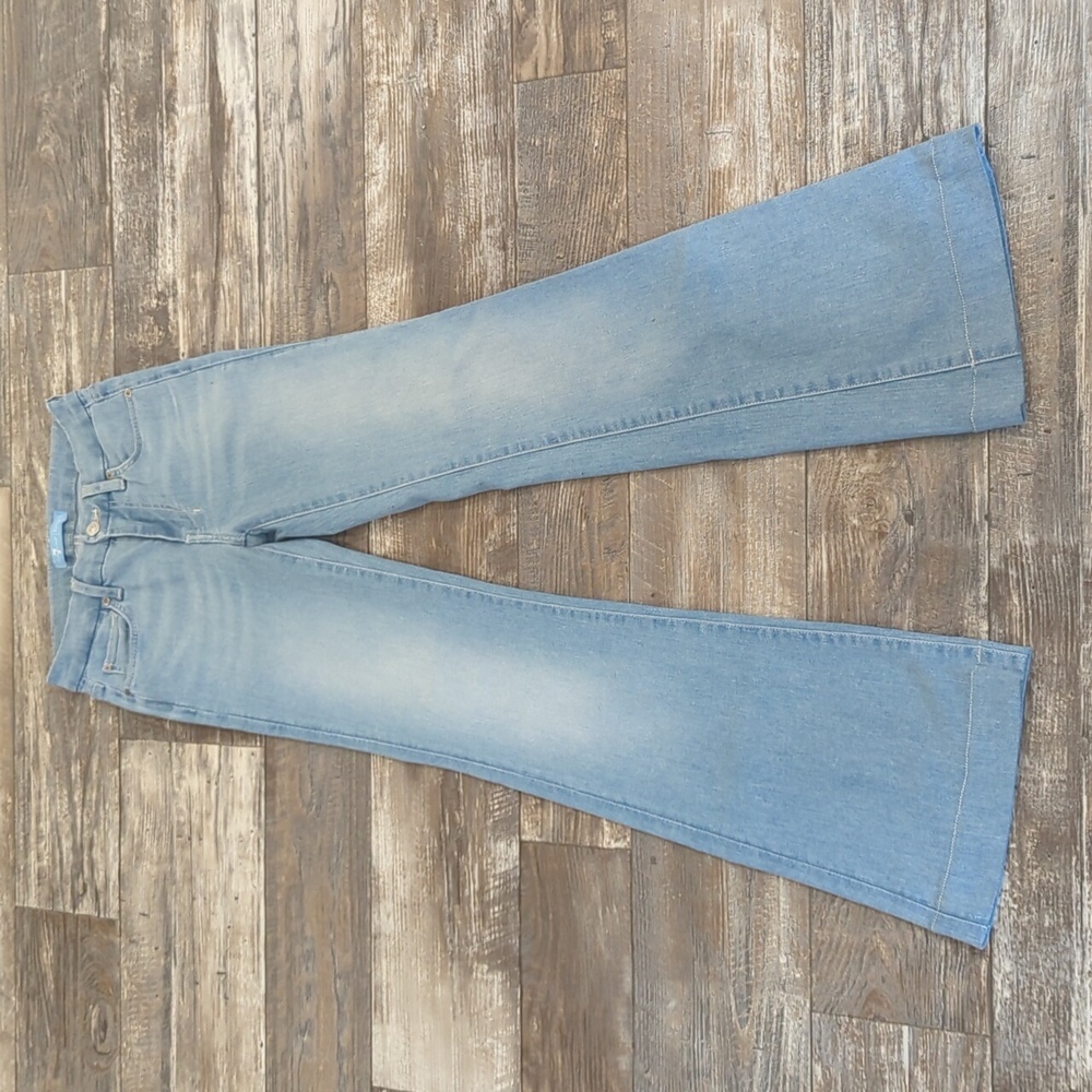 7FAMK DOJO Contour Waistband trouser jeans flares Style #7U474008 sz 24x31.5L - Picture 9 of 16